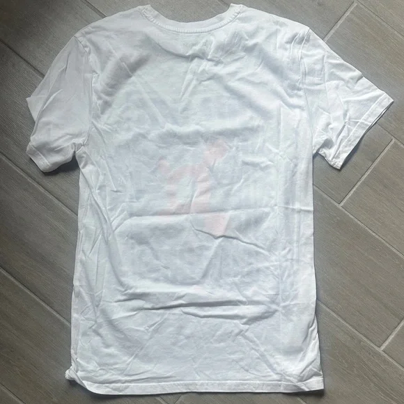 Orangetheory White and Orange Graphic Tee - Picture 4 of 4